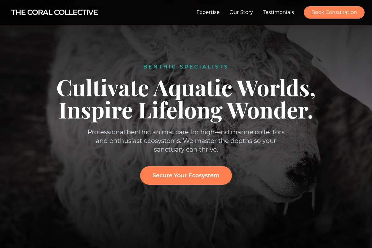Benthic Animal Care
