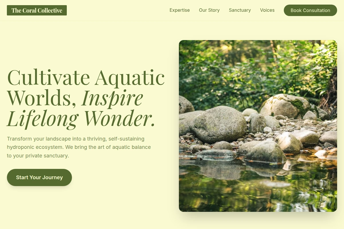 Hydroponic Pond