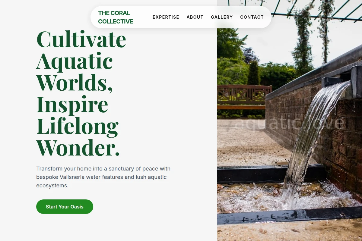 Valisneria Water Feature